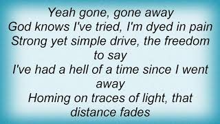 Jerry Cantrell - Gone Lyrics