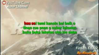 Download lagu Karaoke//Laugu tetun//Kanoin bei beik o//by:Anzlech//Finsen Editor//Asnor Channel mp3