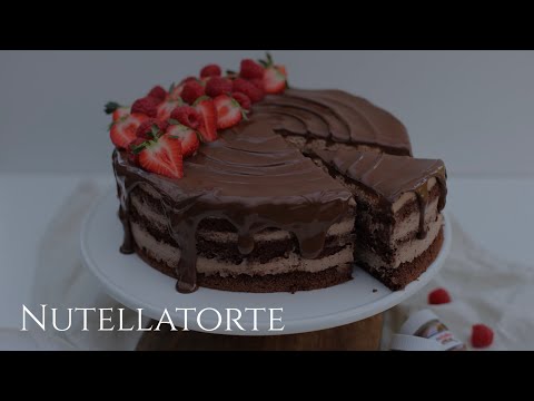 Saftige Nutellatorte | unsere Lieblingstorte / Nutella Pastası