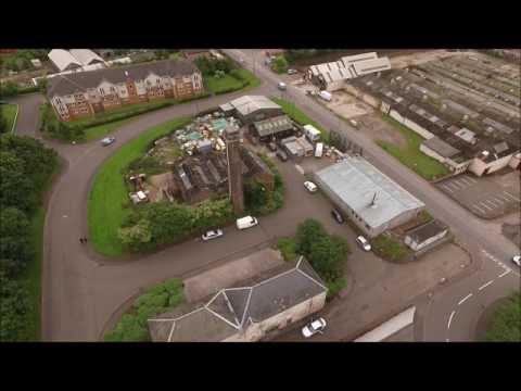 Bonnybridge from The Air