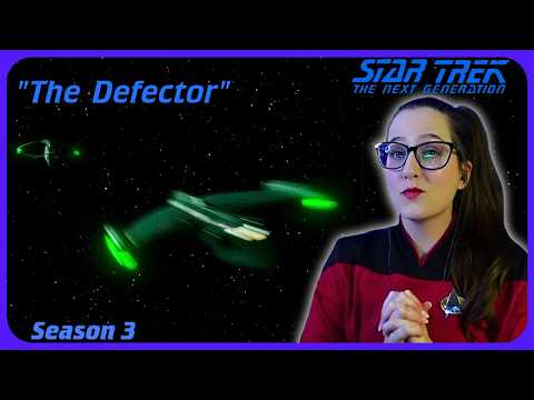 🖖Star Trek: The Next Generation 3x10 The Defector REACTION