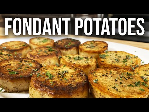 EASY & DELICIOUS Holiday Side Dish | Fondant Potatoes