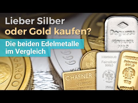 Lieber Silber oder Gold kaufen? Vorteile und Nachteile der beiden Edelmetalle im Vergleich