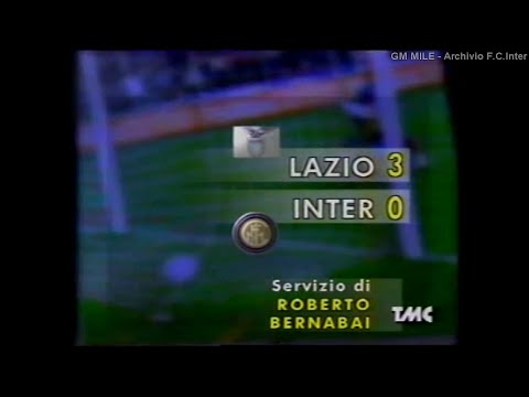 1997-98 (22^ - 22-02-1998) Lazio-INTER 3-0 [Fuser,Boksic,Casiraghi] Servizio Goleada TMC