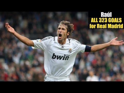 Raul ◉ All 323 Goals for Real Madrid.