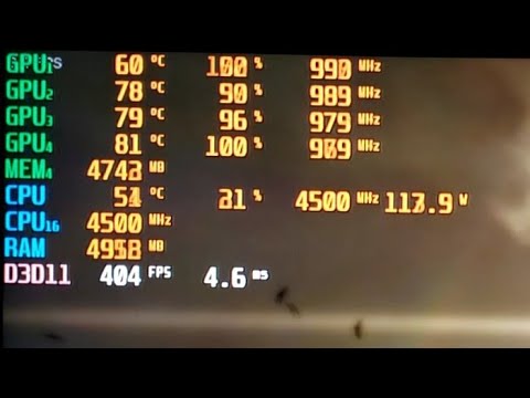 AMD Radeon R9 Nano 4-way CrossFireX Playing Tomb Raider 9