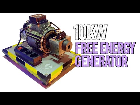 10KW Free Power Generator With Microwave Parts - Liberty Engine 3.0 - 100% REAL