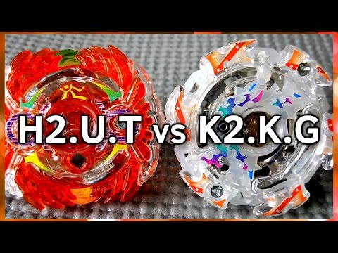 Holy Horusood .U.T vs Kaiser Kerbeus .K.G - BATALHA BEYBLADE BURST! ベイブレードバースト