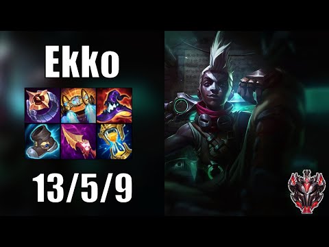 Ekko vs Elise JUNGLE - Patch 12.9 euw1 GRANDMASTER