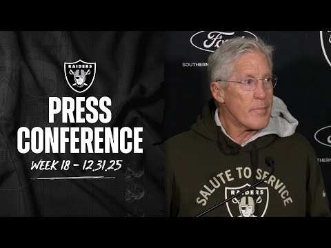 Pete Carroll Presser - 12.31.25