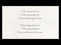 Dennis Lloyd - Leftovers  (Lyrics)
