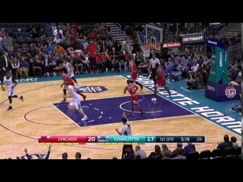 Jeremy Lamb Drives for Two | Bulls vs Hornets | 3.13.17 | 16-17 NBA Season