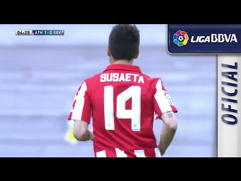 Olympic goal of Susaeta (1-0) Athletic Club - Sevilla FC