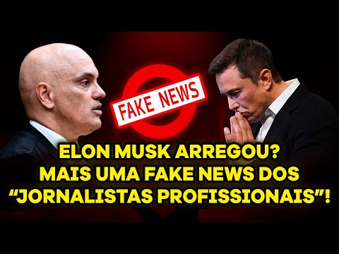 ELON MUSK ARREGOU?❌DESMENTI MAIS UMA FAKE NEWS ABSURDA DO 