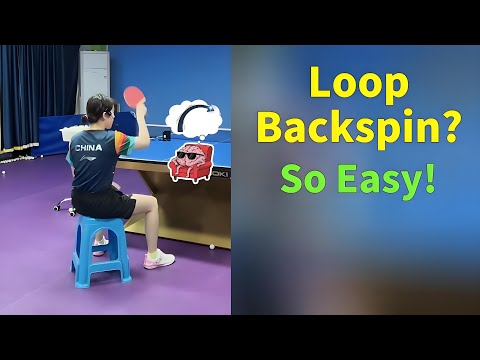 The Stool Trick: 3 Simple Fixes for Your Forehand Loop Against Backspin