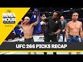 UFC 266 Bets: A Look Back at a Positive Start - The MMA Hour