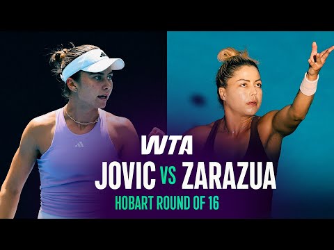 Iva Jovic vs. Renata Zarazua | 2026 Hobart Round of 16 | WTA Match Highlights
