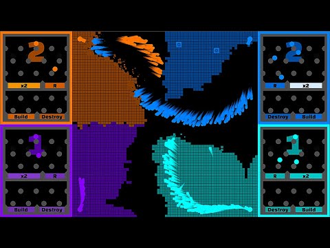 Multiply or Release x Build or Destroy - Marble Race Battle