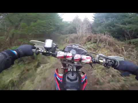 When green Laning turns to hard enduro ! Trail riding Llangollen north Wales 16/1/21