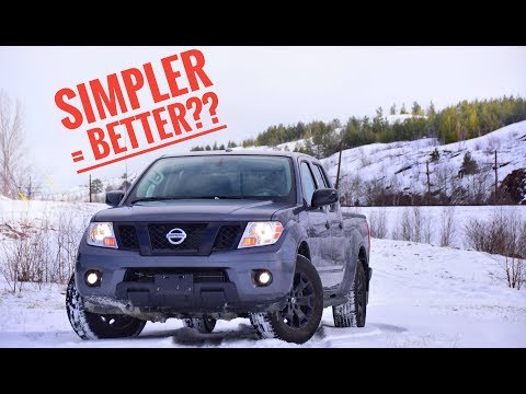 2018 Nissan Frontier SV Midnight Edition 4x4 Test Drive Review
