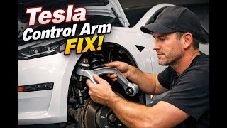 How to replace Tesla Model 3 Upper Control Arms!!
