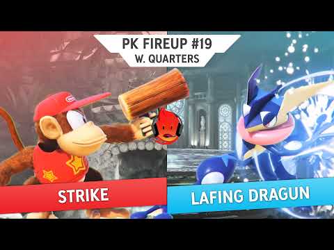 Strike (Diddy Kong) vs Lafing Dragun (Greninja) - PK Fireup #20 Winners Quarter Finals