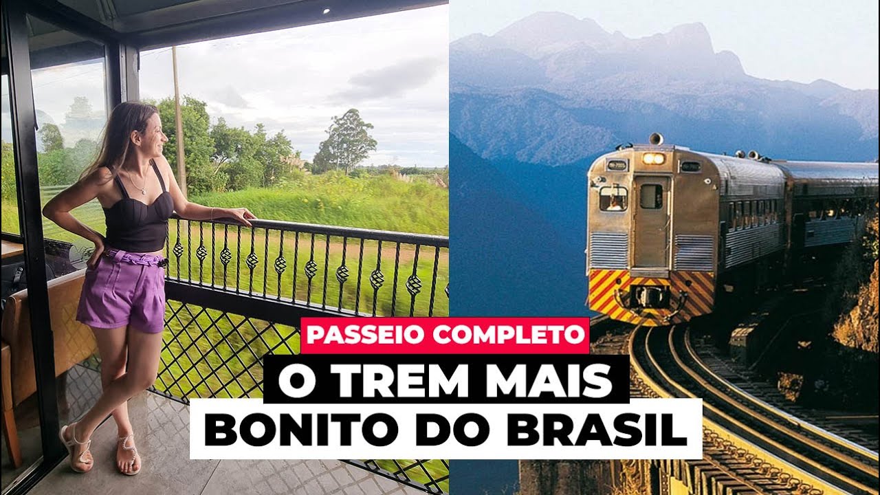 TREM BOUTIQUE MORRETES A CURITIBA + Antonina e Serra da Graciosa! FUI NO TREM COM OPEN BAR 🍺🚂