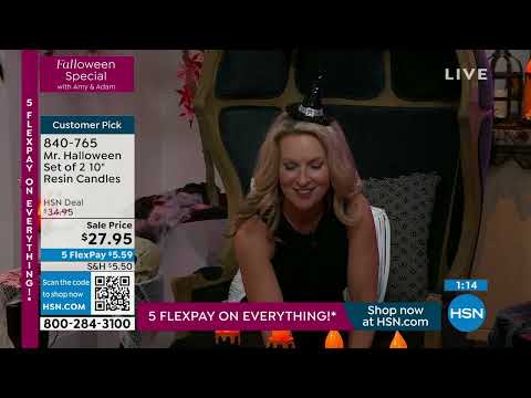 HSN | Falloween Special with Amy & Adam 08.25.2023 - 09 PM