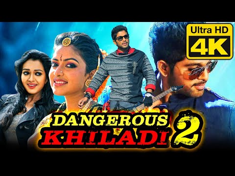 Allu Arjun (4K ULTRA HD) Action Hindi Dubbed Movie | Dangerous Khiladi 2 | Amala Paul, Catherine