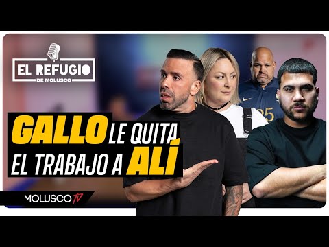 "ALI, TE QUITÉ EL TRABAJO" Gallo busca extenso contrato con Molusco/ Guerr@ por Coscu y Tempo