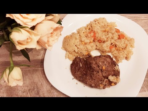 Pork roast with veggie risotto in Tefal All in One Pressure Cooker (CY505E30) or Instant Pot