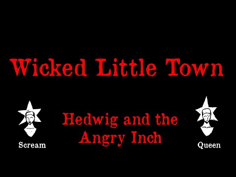 Hedwig and the Angry Inch - Wicked Little Town (Hedwig version) - Karaoke