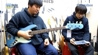 Video thumbnail for Squier 베이스 James Johnston Jazz Bass by BUZZBEE TV