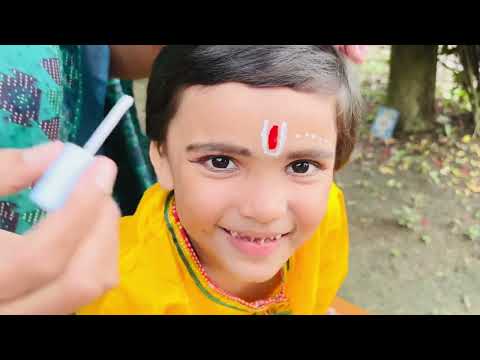 Janmastami te Dhritir krishner sajj kemon hoyeche 🌺🌸🥰😍🌺