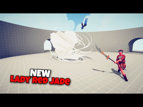 NEW LADY RED JADE VS EVERY UNITS - Totally Accurate Battle Simulator TABS
