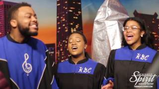 Howard Gospel Choir - "Glorious God" [Praise 102.5 FM with Darlene McCoy]