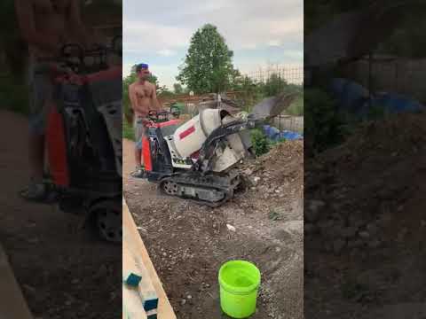 motocariola cingolata/cormidi c85 con impastatrice