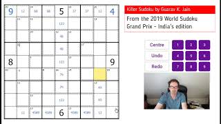 A Brilliant (And Beautiful) Killer Sudoku