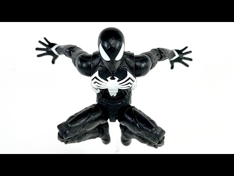 Super Symbiote !!! Marvel Legends Spider-Man 2 Black Suit Peter Parker Chefatron Review