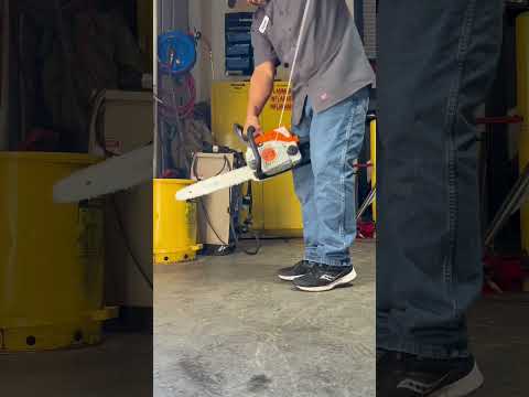 Chainsaw won’t start? Do this.