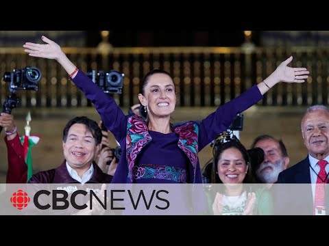 Claudia Sheinbaum elected Mexico's 1st woman president