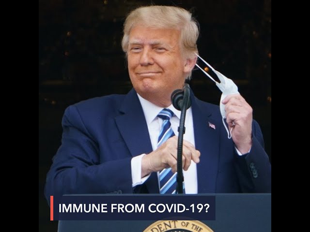 Trump: ‘I am immune’ from COVID-19