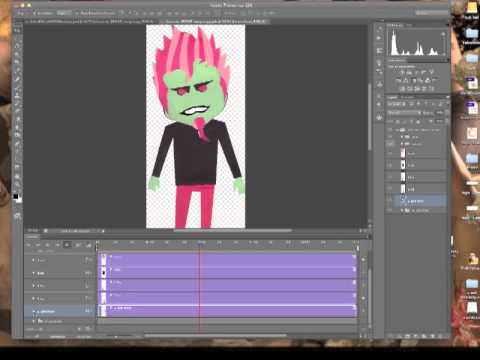 Animation In Photoshop CS6 -Tutorial