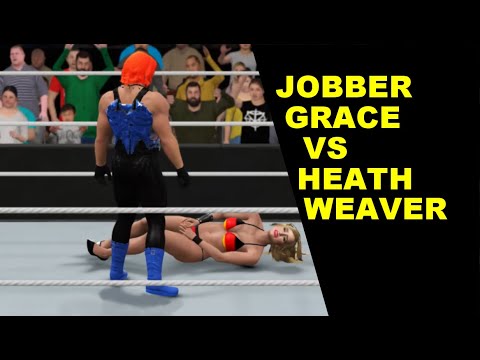WWE 2K17 Heath Weaver vs Jobber Grace - No Holds