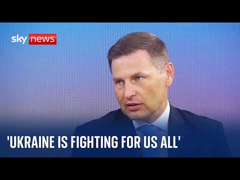 Ukraine War: 'We will not stop helping Ukraine', says Estonia's defence minister