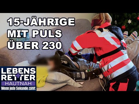 Pulse over 230: Teenage girl in life-threatening condition | Lifesavers up close | SAT.1