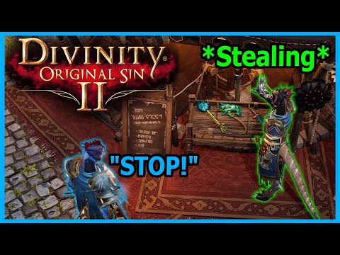 Divinity: Original Sin 2 | Funny Moments | Kleptomaniac Edition
