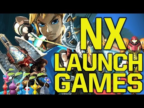 Nintendo NX Launch Games Breakdown - Zelda NX, Monster Hunter 5, Metroid NX & More Video