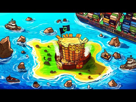 I CLAIMED an OP ISLAND as a SOLO - Rust (Movie)