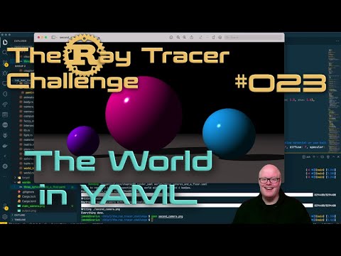 The Ray Tracer Challenge - 023 - The World in YAML